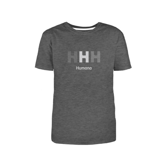Humana Big H Logo T-Shirt - Heathered Gray